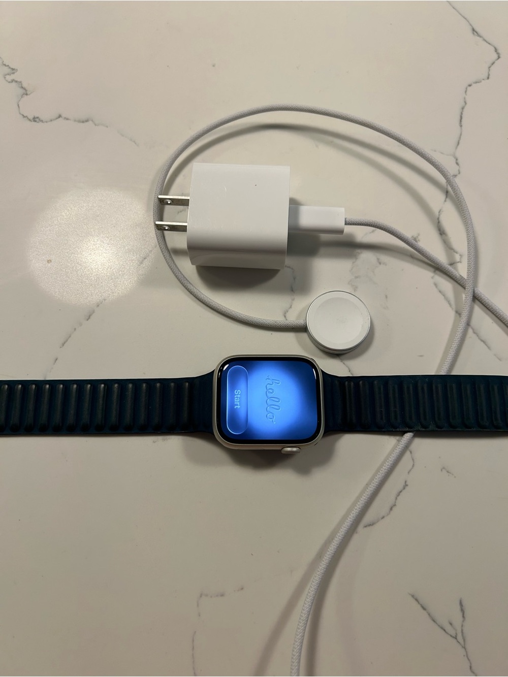 Apple Watch Series 9 With Navy Magnetic Band With Charger watchOS 26.4 - Picture 7 of 16